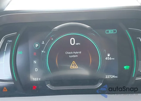 2020 Hyundai Ioniq Hybrid Sel from USA, damaged, VIN KMHC85LCXLU223888